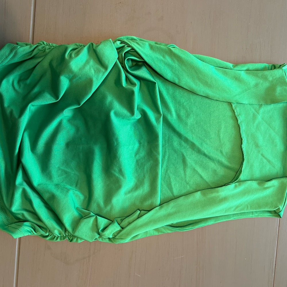 Vibrant Green Swimsuit